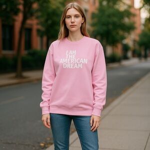 NWT Dubgee By Whoopi I AM THE AMERICAN DREAM Top
